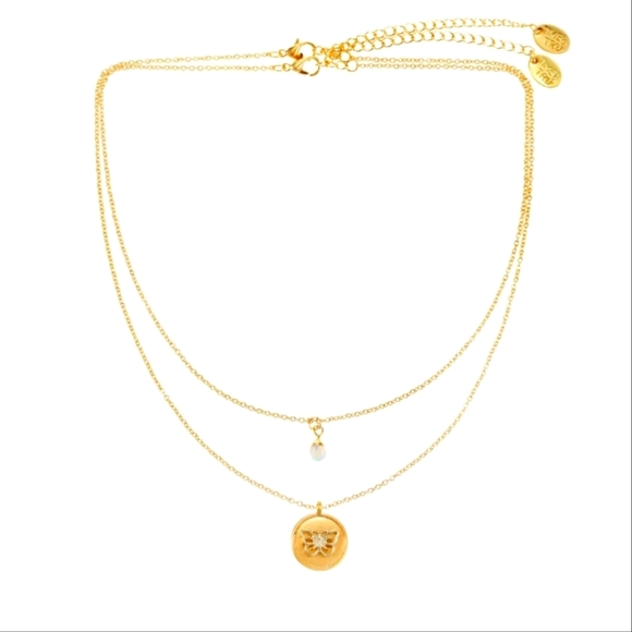 Necklace set of 2 FREE WITH $20+ PURCHASE - Picture 4 of 4